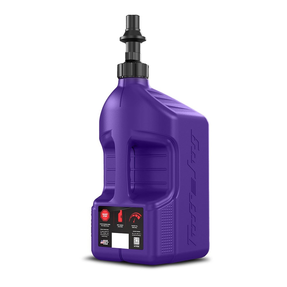 TUFF JUG GEN 3 20L PURPLE/BLACK RIPPER CAP FUEL CAN