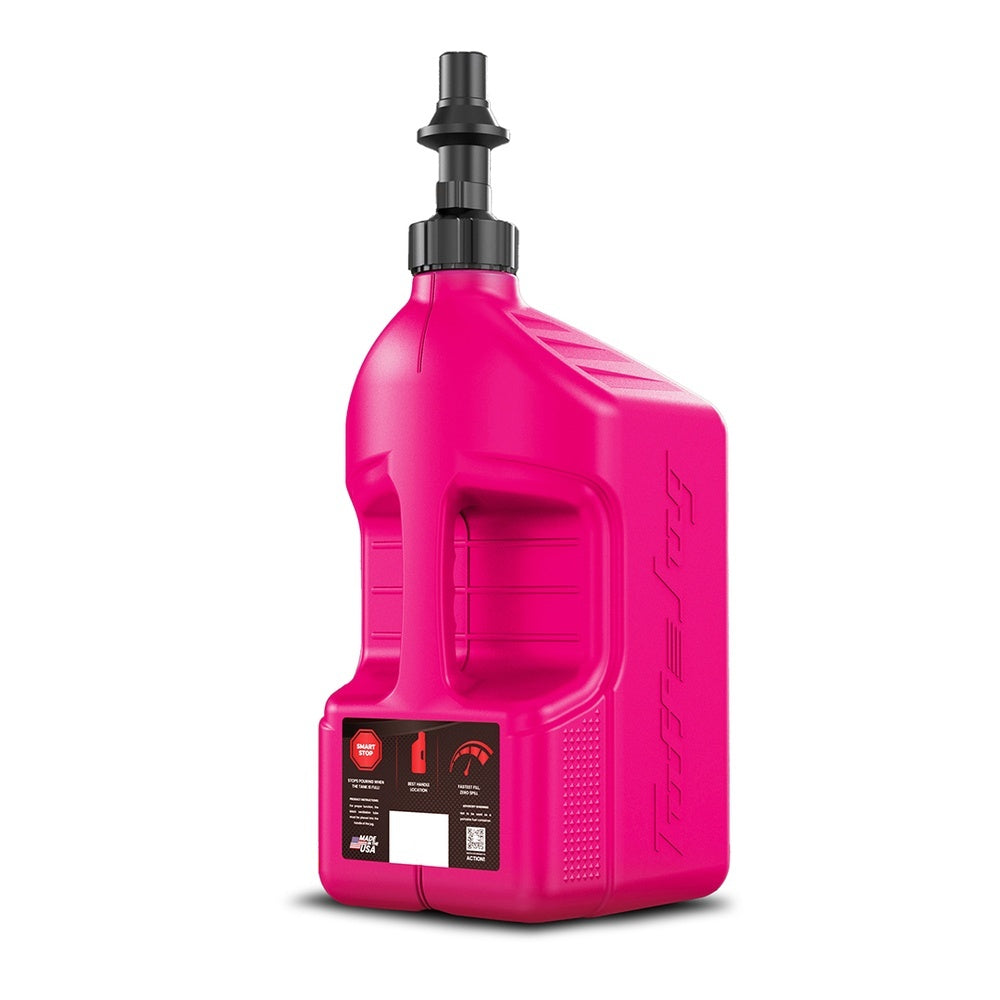 TUFF JUG GEN 3 20L PINK/BLACK RIPPER CAP FUEL CAN