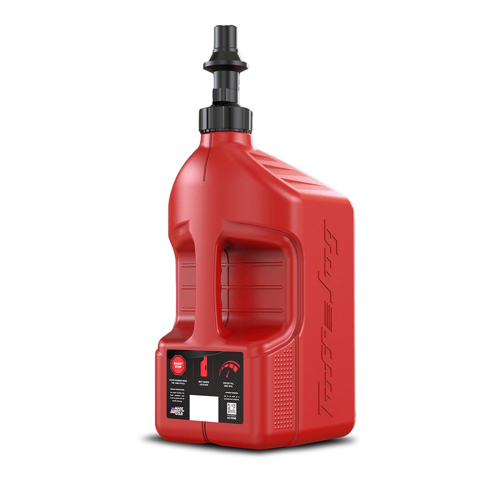 TUFF JUG GEN 3 20L RED/BLACK RIPPER CAP FUEL CAN