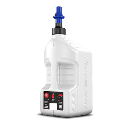 TUFF JUG GEN 3 20L WHITE/BLUE RIPPER CAP FUEL CAN