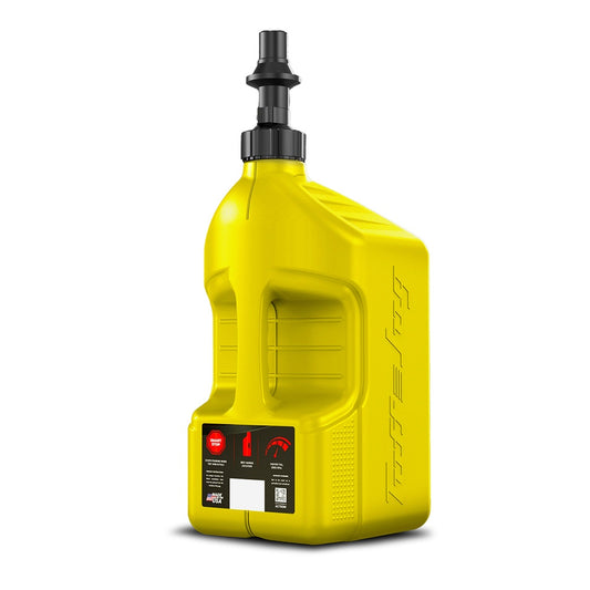 TUFF JUG GEN 3 20L YELLOW/BLACK RIPPER CAP FUEL CAN