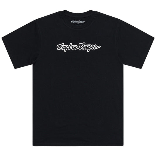 TROY LEE DESIGNS 25.2 SIGNATURE SS MENS BLACK TEE