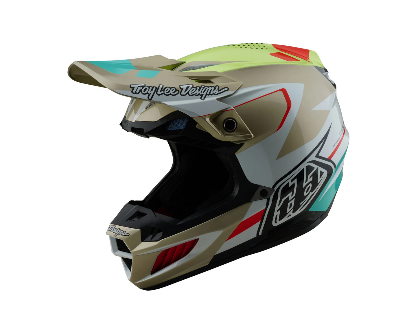 TROY LEE DESIGNS 2025 SE5 COMPOSITE OPTIC WHITE HELMET