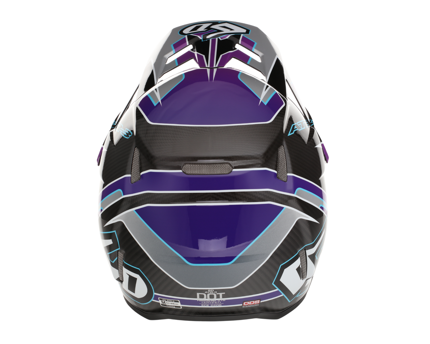 6D ATR-3 REFLEX GLOSS PURPLE HELMET