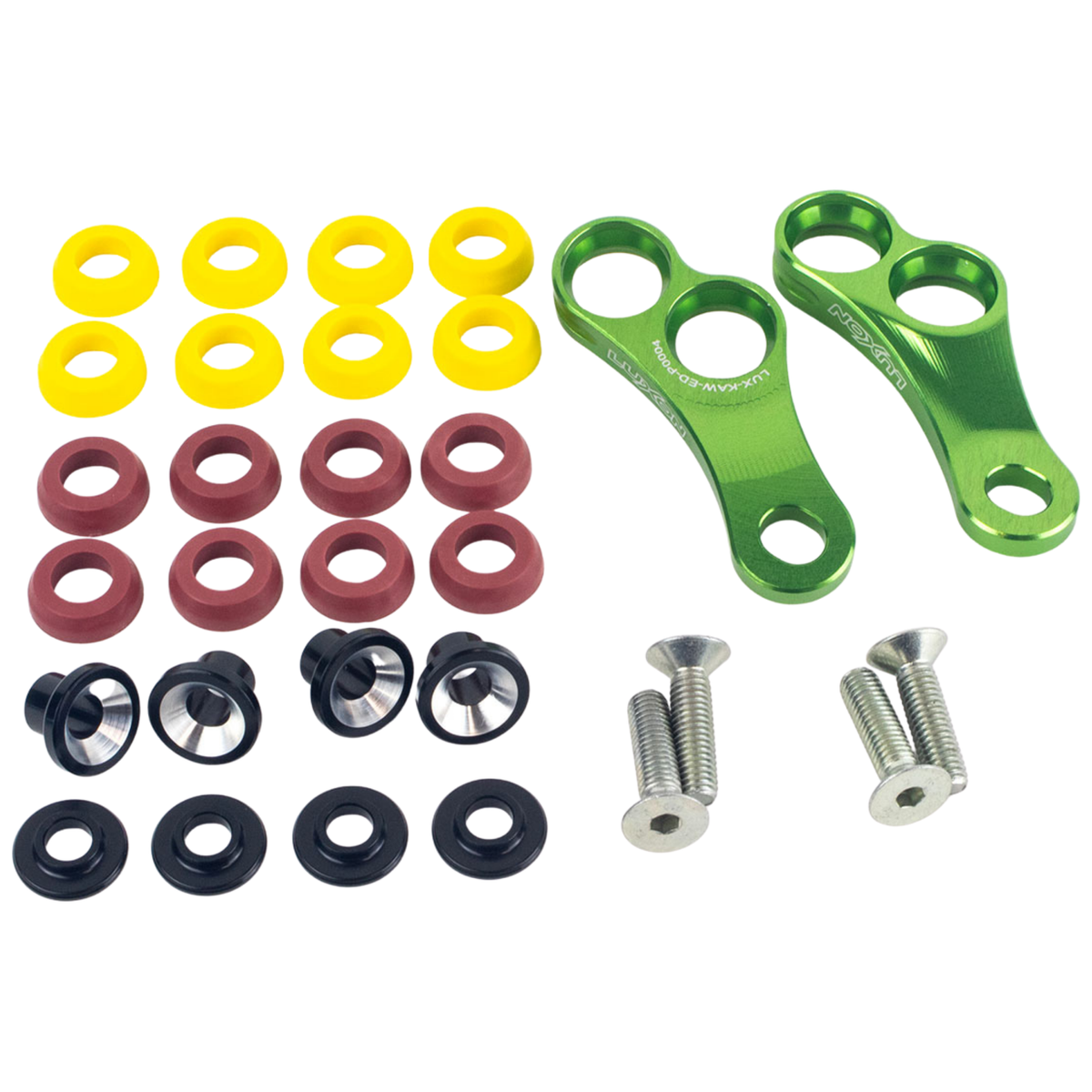 LUXON RUBBER ISOLATED ENGINE MOUNTS KAWASAKI KX250F / KX250X 25-26