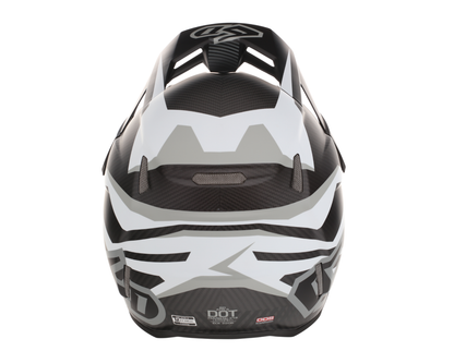 6D ATR-3 RIVAL MATTE WHITE HELMET
