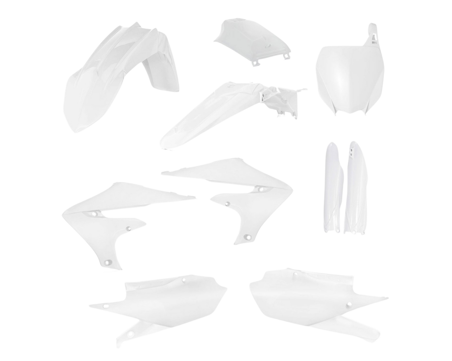 ACERBIS YAMAHA YZ250F 19-23 YZ450F 18-22 WHITE PLASTICS KIT