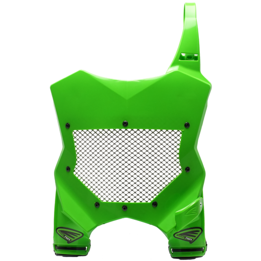 CYCRA KAWASAKI KX250F 17-26 KX450F 16-26 KX250X/KX450X 21-26 GREEN VENTED STADIUM FRONT PLATE