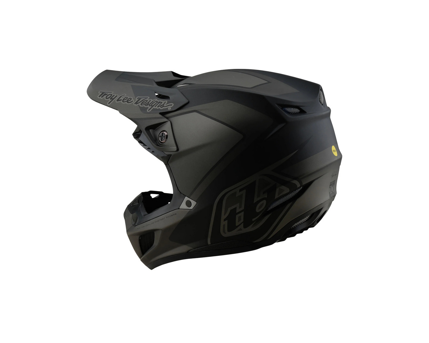 TROY LEE DESIGNS 2025 SE5 COMPOSITE MONO BLACK HELMET
