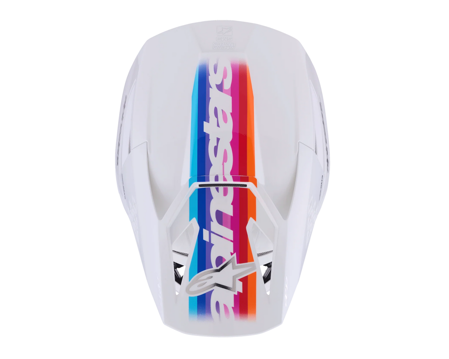 ALPINESTARS 2026 S-M3 FORCE GLOSS WHITE HELMET