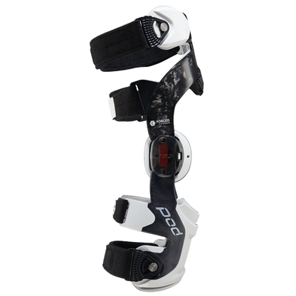 POD K8 3.0 CARBON / WHITE KNEE BRACE SET