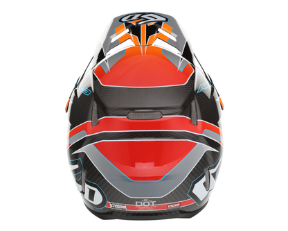 6D ATR-3 REFLEX GLOSS NEON ORANGE YOUTH HELMET
