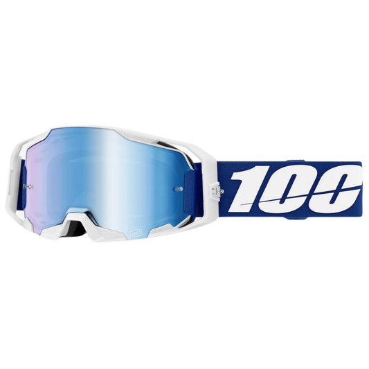 100% ARMATIC BLUE/BLUE MIRROR GOGGLES