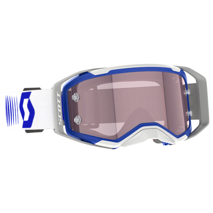SCOTT PROSPECT 2.0 AMP DOPPLER WHITE/BLUE/ROSE WORKS GOGGLES