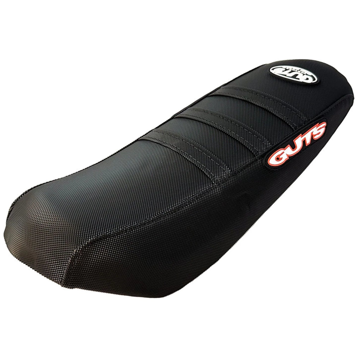 GUTS RACING RIBBED SEAT COVER SURRON LIGHT BEE X 18-25 BLACK/BLACK/BLACK