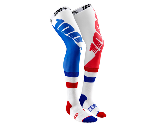 100% REV MX CORPO KNEE BRACE SOCKS