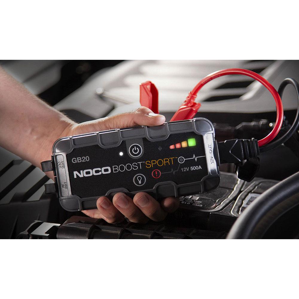 NOCO GB20 500A 12V BOOST SPORT ULTRASAFE JUMP STARTER