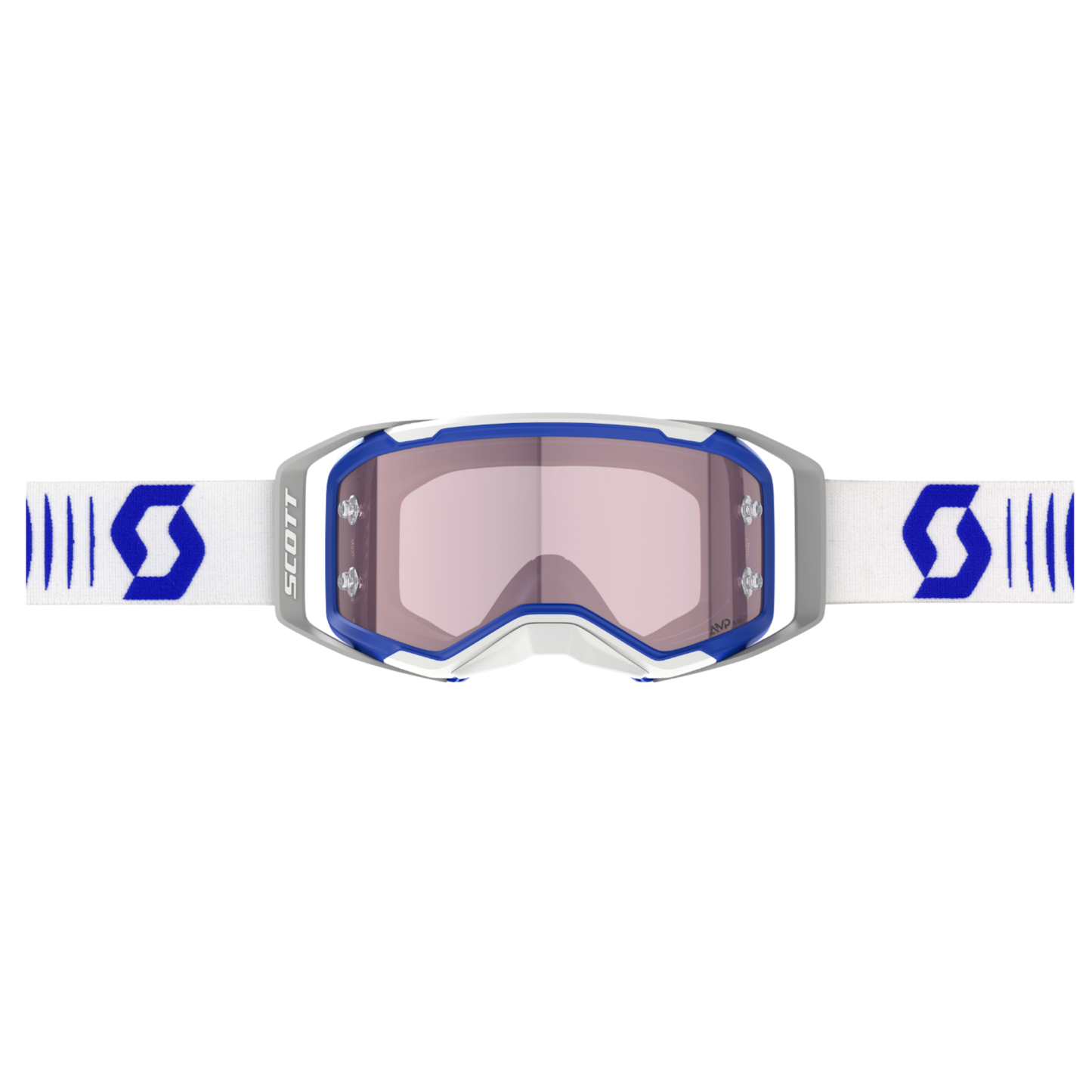 SCOTT PROSPECT 2.0 AMP DOPPLER WHITE/BLUE/ROSE WORKS GOGGLES