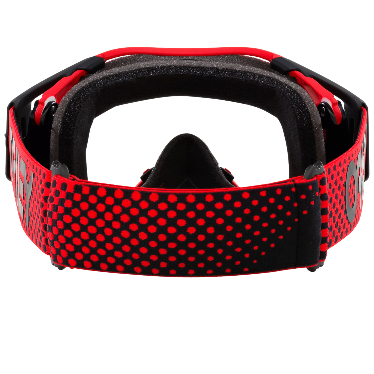 OAKLEY AIRBRAKE MX RED CLEAR GOGGLES