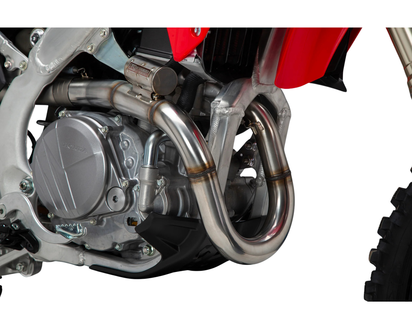 YOSHIMURA HONDA CRF450R/CRF450RX 25-26 RS-12 STAINLESS FULL SYSTEM WITH CARBON END CAP