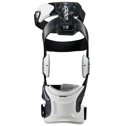 POD K8 3.0 CARBON / WHITE KNEE BRACE SET