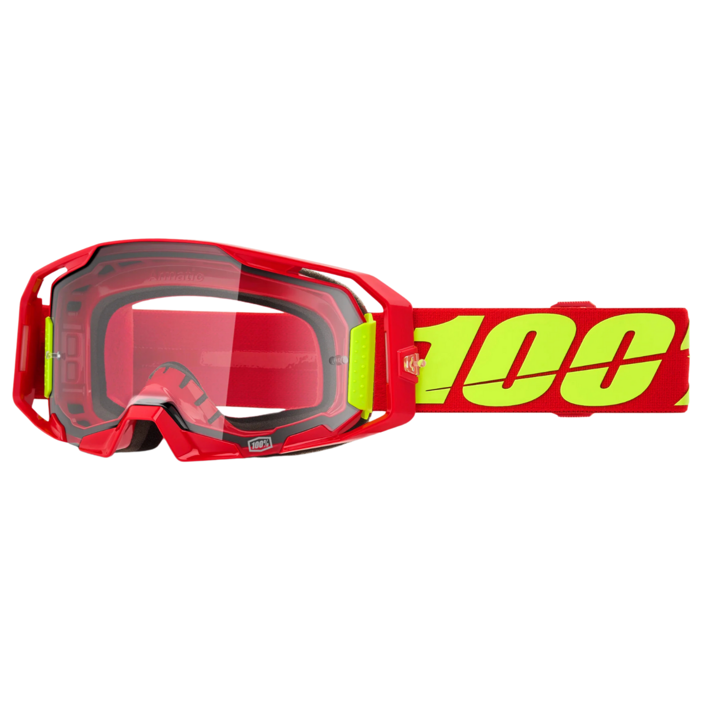 100% ARMATIC RED CLEAR GOGGLES