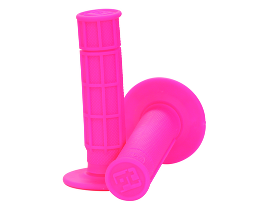 PROTAPER RACE CUT HALF WAFFLE NEON PINK GRIPS