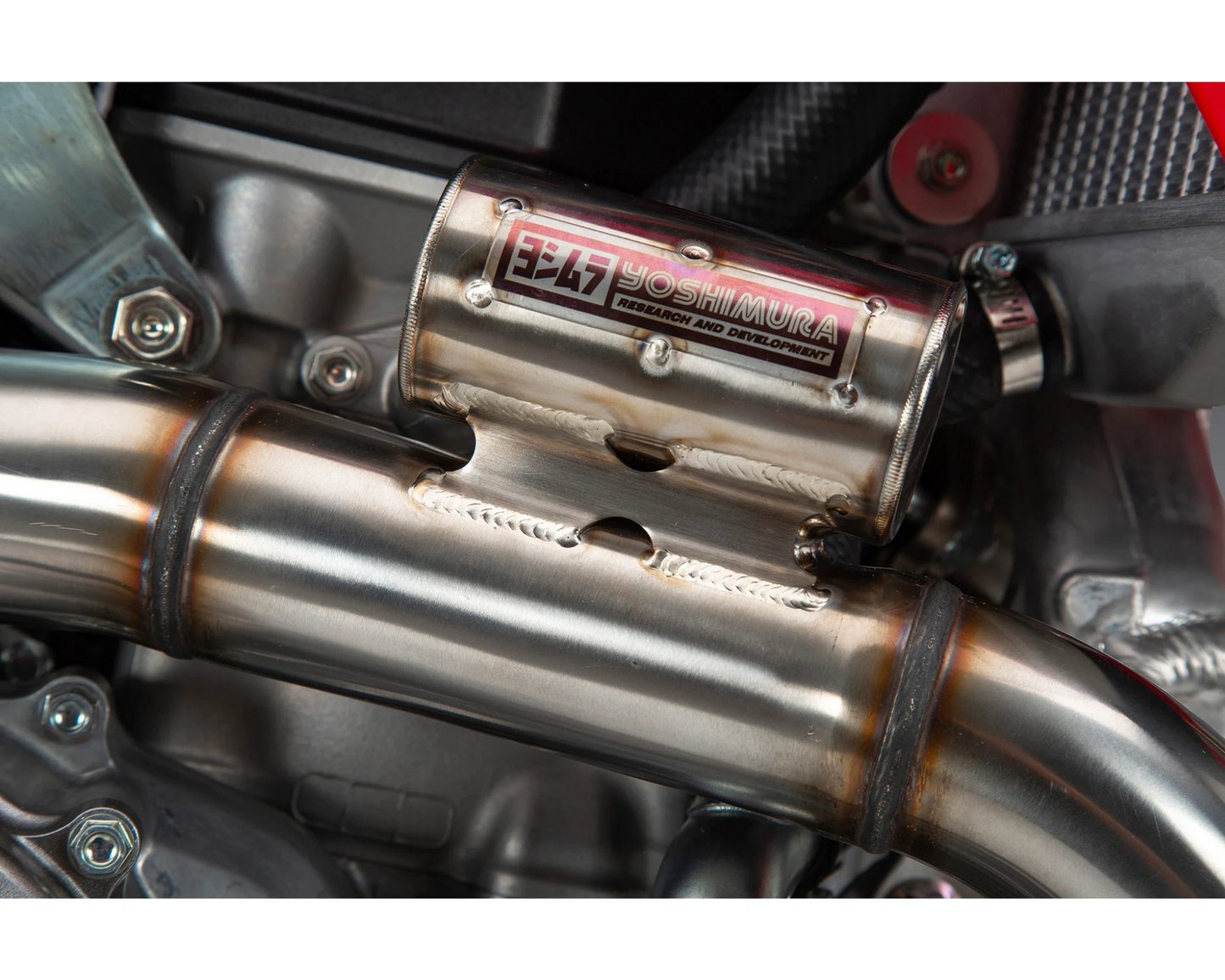 YOSHIMURA HONDA CRF450R/CRF450RX 25-26 RS-12 STAINLESS FULL SYSTEM WITH CARBON END CAP