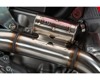 YOSHIMURA HONDA CRF450R/CRF450RX 25-26 RS-12 STAINLESS FULL SYSTEM WITH CARBON END CAP