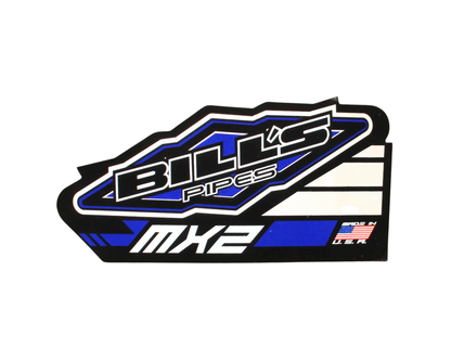 BILLS MX-2 REPLACEMENT EXHAUST DECAL