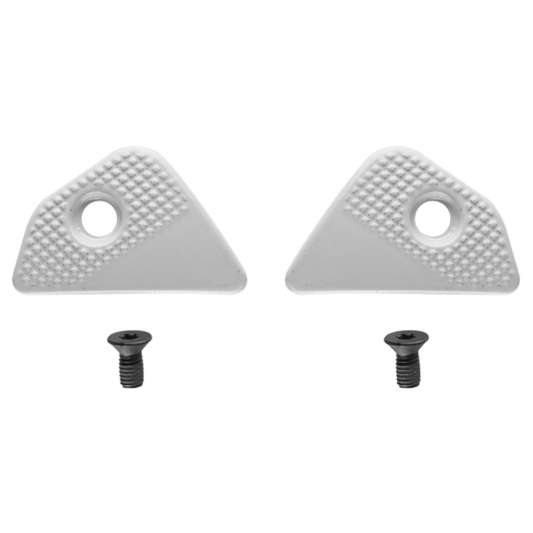 GAERNE SG-22 REPLACEMENT WHITE ALUMINIUM ANKLE PROTECTION KIT