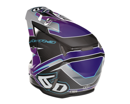 6D ATR-3 REFLEX GLOSS PURPLE HELMET