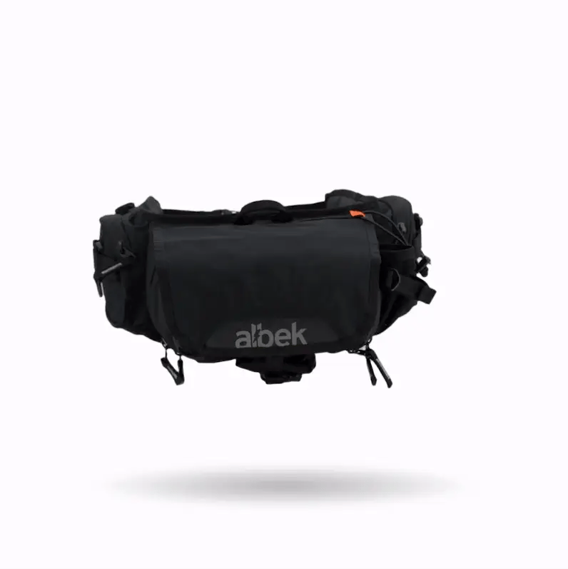 ALBEK HIP HAULER BLACK HIP PACK