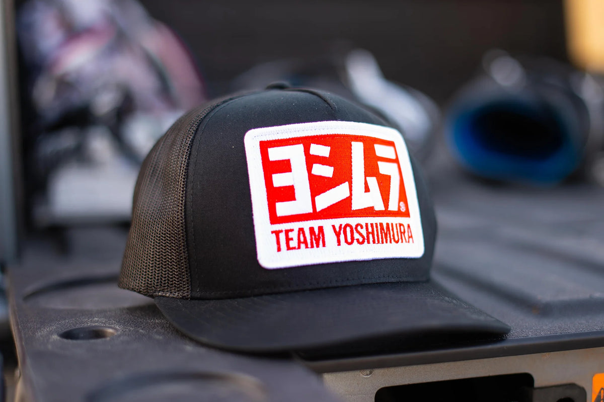 YOSHIMURA TEAM BLACK SNAPBACK TRUCKER HAT