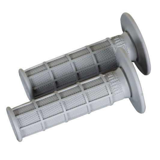 RENTHAL FULL WAFFLE LIGHT GREY (SOFT) SLIP ON GRIPS