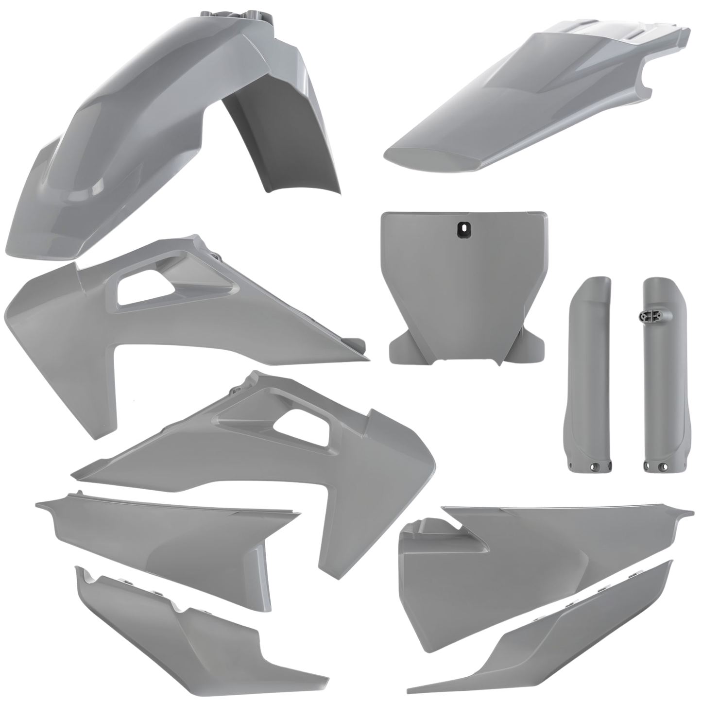 ACERBIS HUSQVARNA FC / TC / FX / TX 19-22 GREY HAWK PLASTICS KIT