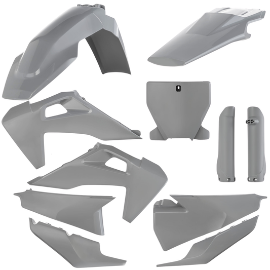 ACERBIS HUSQVARNA FC / TC / FX / TX 19-22 GREY HAWK PLASTICS KIT