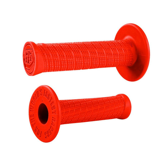 ODI X TROY LEE DESIGNS SIGNATURE SERIES FIRE RED GRIPS