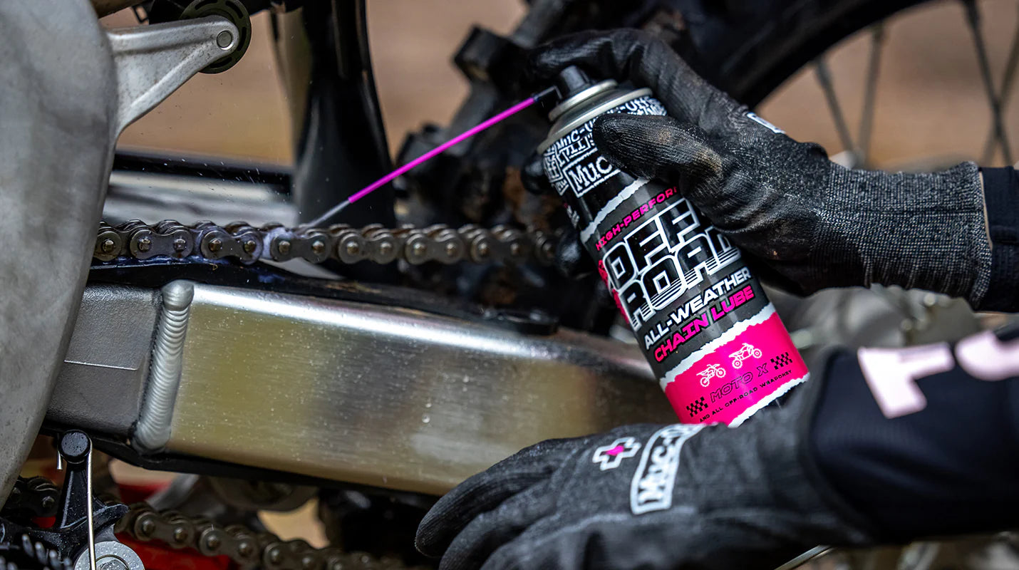 MUC-OFF OFF-ROAD ALL WEATHER CHAIN LUBE 400ML