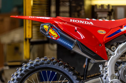 FMF HONDA CRF450R/CRF450RX 21-26 FACTORY 4.1 RCT TITANIUM ANODISED FULL SYSTEM