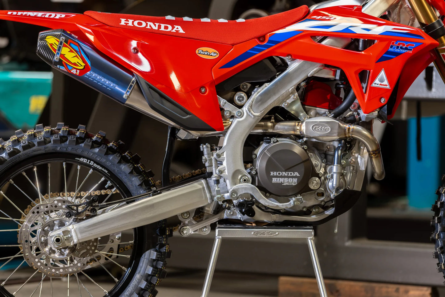 FMF HONDA CRF450R/CRF450RX 21-26 FACTORY 4.1 RCT TITANIUM ANODISED FULL SYSTEM