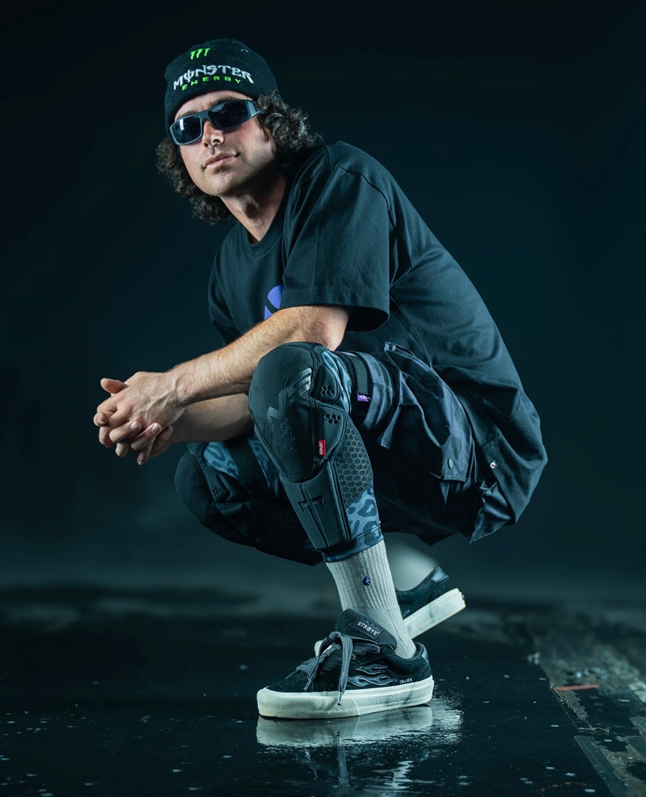 EVS SLAYCO96 LIMITED EDITION KNEE PADS GHOST LEOPARD