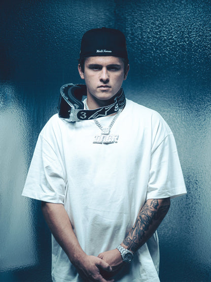 ALPINESTARS LE DNGR38 HAIDEN DEEGAN SUPERTECH VISION SILVER/BLACK SILVER MIRROR GOGGLES