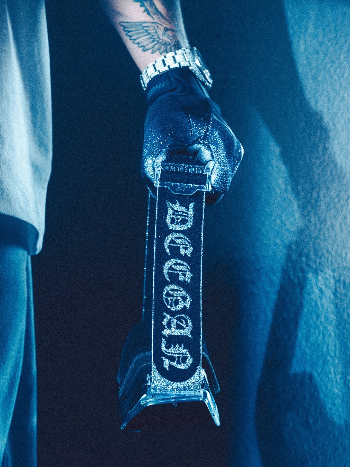 ALPINESTARS LE DNGR38 HAIDEN DEEGAN SUPERTECH VISION SILVER/BLACK SILVER MIRROR GOGGLES