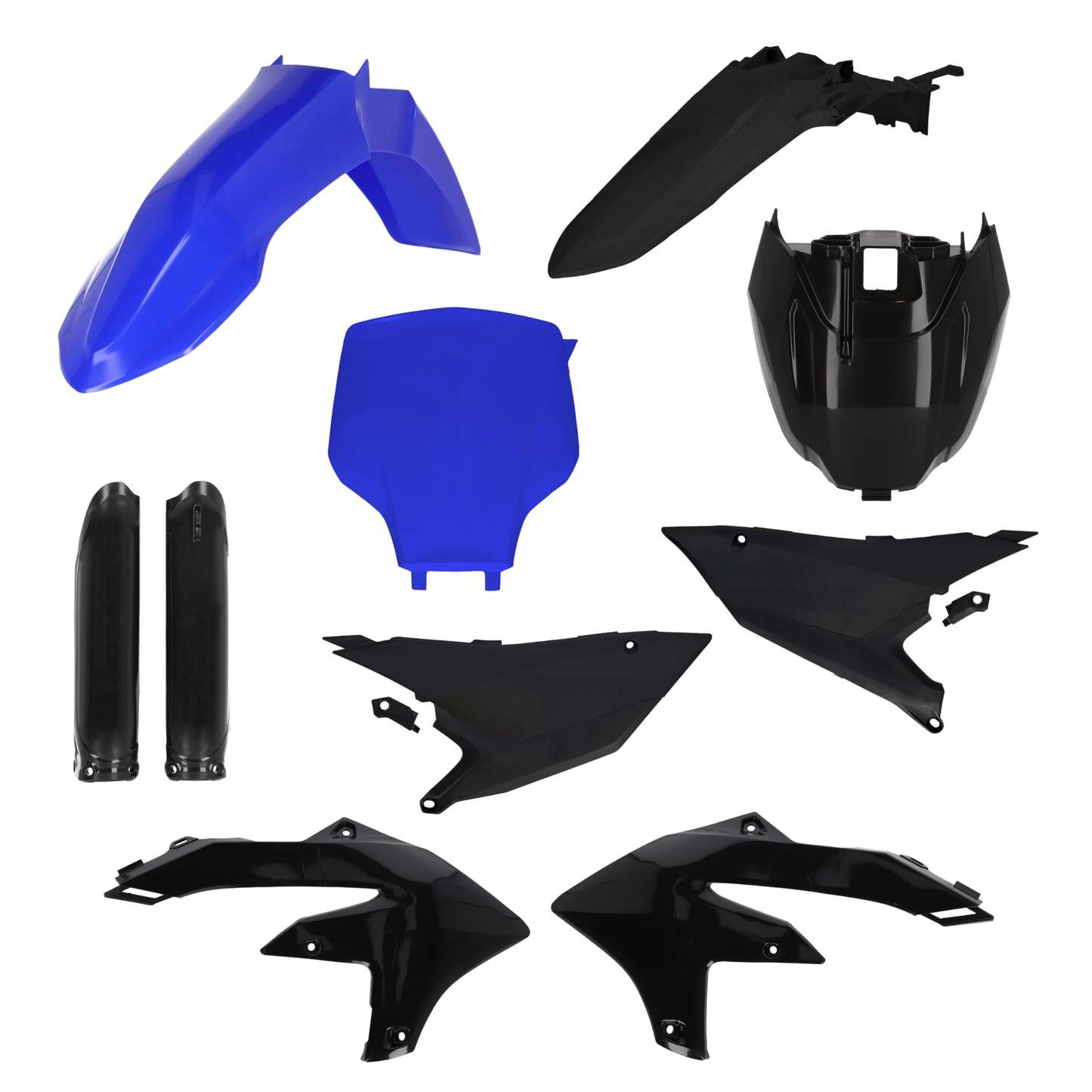 ACERBIS YAMAHA YZ450F 2026 BLACK/BLUE FULL PLASTICS KIT