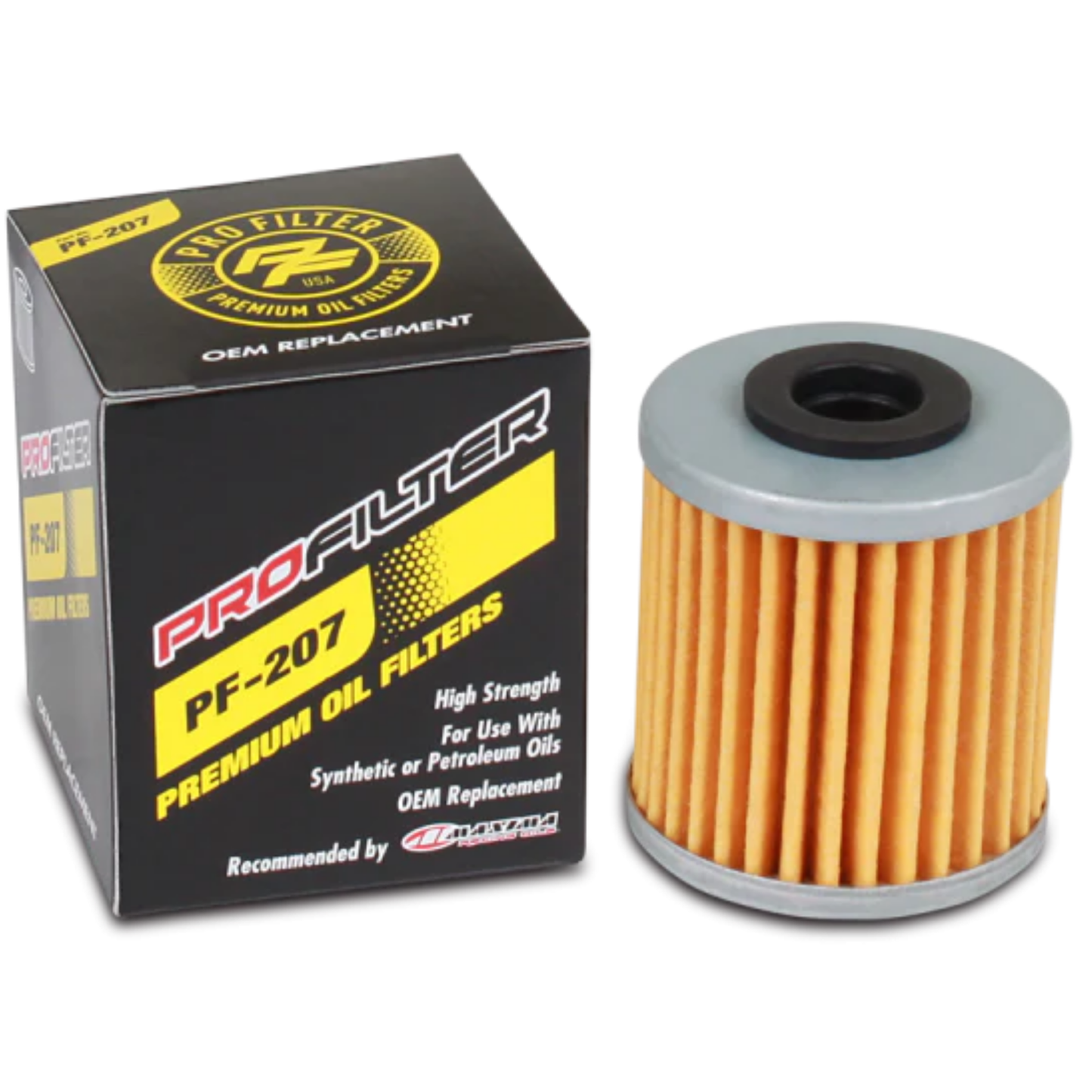 PROFILTER OIL FILTER PF-207 KAWASAKI KX250F/KX250X 04-26 KX450F/KX450X 16-26 | SUZUKI RMZ 04-26