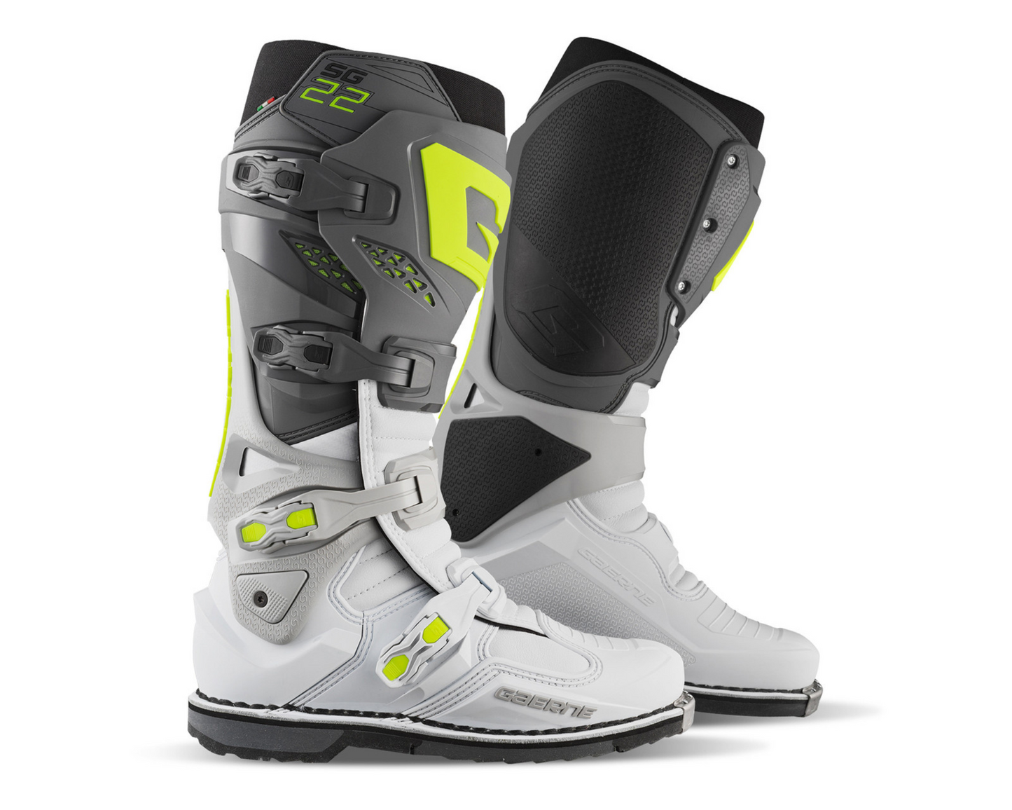 GAERNE SG-22 ANTHRACITE/WHITE/GREY BOOTS