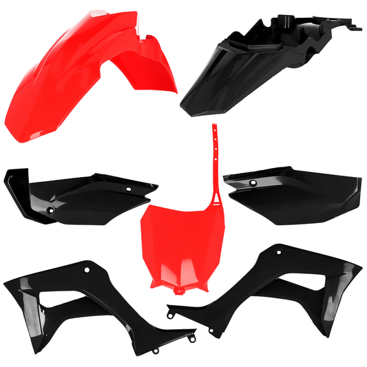 ACERBIS HONDA CRF110F 19-26 RED/BLACK FULL PLASTICS KIT
