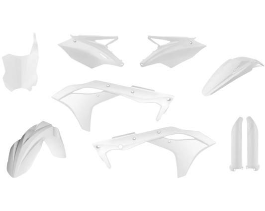 ACERBIS KAWASAKI KX250F 17-20 WHITE PLASTICS KIT