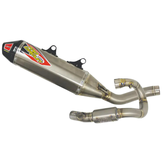 PRO CIRCUIT KTM 450 SX-F/XC-F 23-27 / HUSQVARNA 450 FC/FX 23-27 / GASGAS 450 EX/MC 24-27 Ti-6 PRO TITANIUM FULL SYSTEM WITH CARBON END CAP